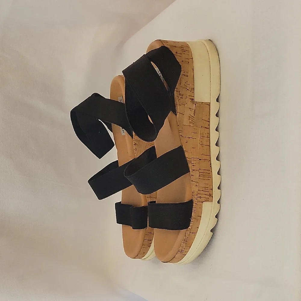 Black Women's Sandals - Picture 4 of 6